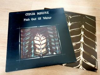 Chris Squire " Fish Out Of Water " Lp (1975) Atlantic K50203