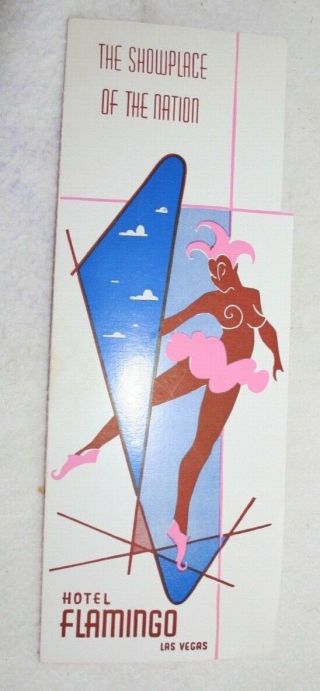 Vintage Hotel Flamingo,  Las Vegas,  Nv,  Currently Appearing Postcard Kay Starr