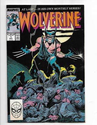 Wolverine 1 Vol.  2 Marvel,  Nov 1988,  Solo Series