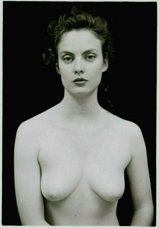 Nude Female Photo 5x7 " Vintage Darkroom Print Signed Orig