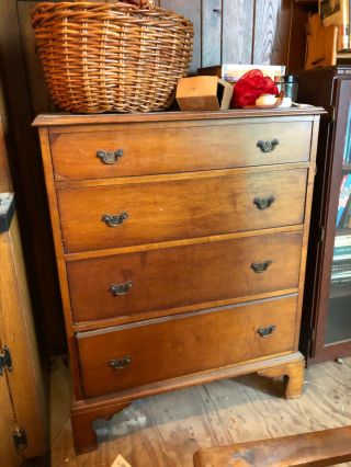 Fl4028 Early America Tall Chest Of Drawers Estate Pickup