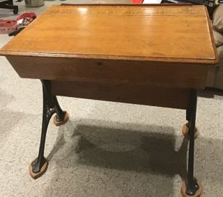 Antique School Desk - Local Pick Up Only