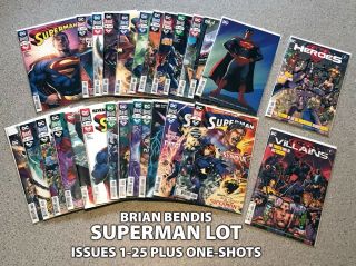 Superman (vol.  5) 1 - 25,  Tie - Ins & Variants Brian Bendis Nm - Dc Comics
