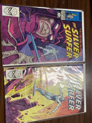 Silver Surfer Marvel Comics 1 - 2 Limited Series 1988