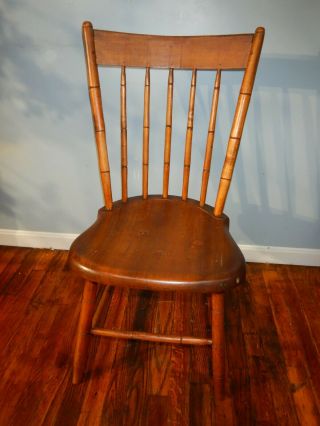 Early Faux Bamboo Windsor Chair