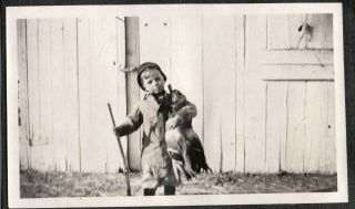 Vintage Photograph Hunting Boy Gun Ducks Monterey/pacific Grove California Photo