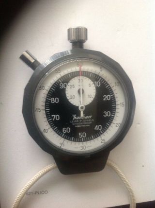 Vintage Hanhart 1/5 Sec/1/100min Lever 7 Jewels Stopwatch 3