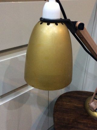 Vintage,  retro Anglepoise Lamp,  Bakalite,  Aluminium Shade,  Plastic Base 2