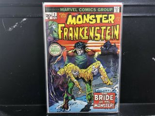 The Frankenstein Monster 2 (1973 Series Marvel) Bride Of The Monster Ship Deal