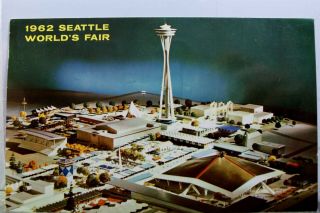 Washington Wa Seattle Century 21 Expo Postcard Old Vintage Card View Standard Pc