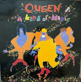 Queen - A Kind Of Magic.  Gatefold Vinyl Album