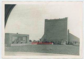 1936 Photo View Of Niagara Falls Drive In Movie Marquee Theodora Goes Wild