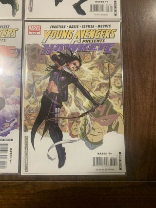 Young Avengers Presents 1 2 3 4 5 6 Nmint 1st Kate Bishop As Hawkeye