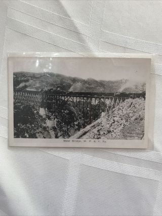 White Pass And Yukon Railway Vintage Postcard - Alaska