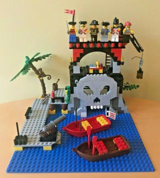 Lego 6279 Skull Island Pirates Set 100 Complete With Instructions Vintage