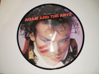 Adam And The Ants - Antrap 7 " Picture Disc Vinyl 1981