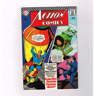 Action Comics (v1) 348 Grade 8.  0 Silver Age Dc Fantastic Curt Swan Cover Art