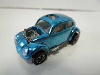 Vintage Hot Wheels Redlines - Custom Volkswagen (ice Blue) - Nm Beauty (case A)