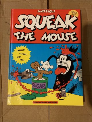 Squeak The Mouse Hardcover Comic 1 (adults Only)