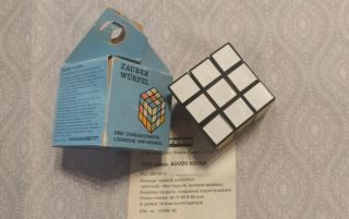 Ultra Rare Vintage Twisty Puzzle - First Batch Politechnika Cube - 1977 - German