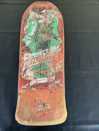 Santa Cruz Vintage Jeff Grosso Demon Skateboard Deck Not Reissue