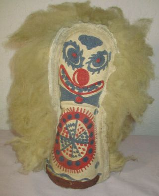 Vintage Carnival Knock - Down Clown Puke A Oakes Enterprises 12,  Inches 1887
