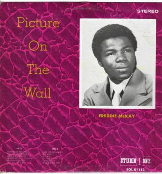 Lp Freddy Mckay " Picture On The Wall " Reggae On Studio 1
