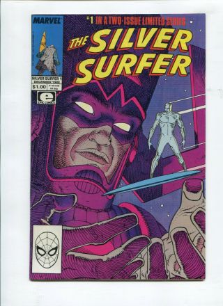 Silver Surfer 1 - 2 (1988) Moebius Complete 2 Issue Ltd Series Vf/nm Marvel Epic