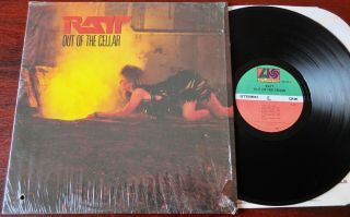Ratt Out Of The Cellar Lp Atlantic Usa (1984) Shrink Hard Rock