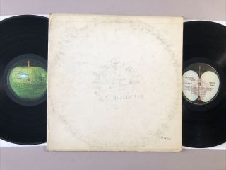 The Beatles 2 Lp White Album A1674231 Apple Swbo101 1968 Stereo Vg