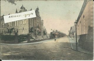Vintage Postcard Of High Street,  Blaenavon,  Monmouthshire