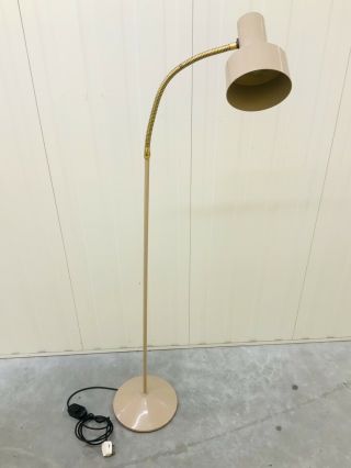 Vintage Retro Gooseneck Maclamp Floor Lamp By Conran For Habitat In Beige