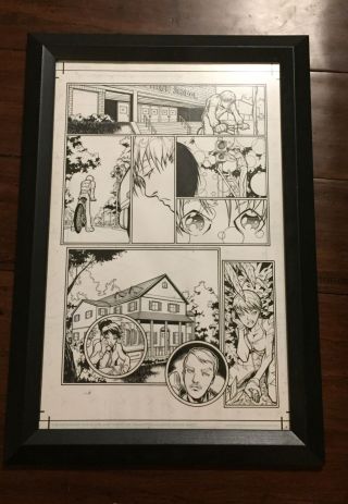 Spyboy Framed Artwork Issue 1 Page 15 By Pop Mhan