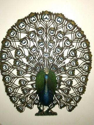 Vintage Burwood Peacock 1960 