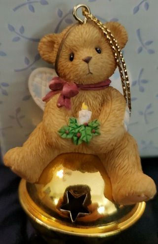 Cherished Teddies Angel Jingle Bell Ornament 0000835