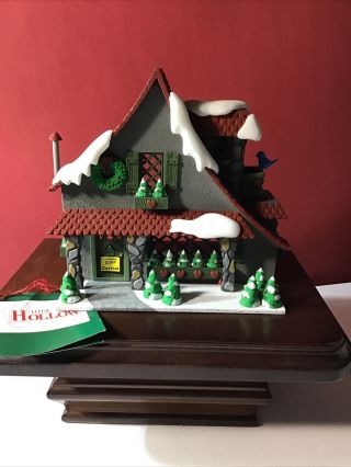 Vintage 1989 Dept 56 Hide - A - Way Hollow Cozy Cottage W/ Box Christmas House