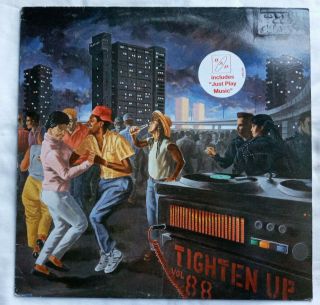 Big Audio Dynamite ‎– Tighten Up Vol.  88 - 1988 12 " Vinyl Album Demo Stamped