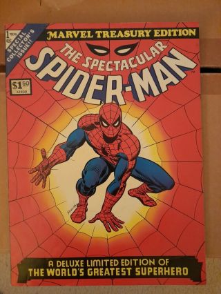 Spectacular Spiderman Marvel Treasury Edition 1 Vf,
