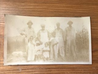 Vintage Early 1900’s Photo Of African American Family
