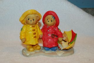 Cherished Teddies,  Joey And Lindsey,  We Can Weather Any Storm Together