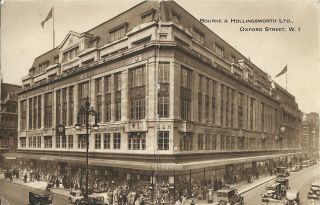 Bourne & Hollingsworth Ltd Oxford Street London - Vintage - Next Store -