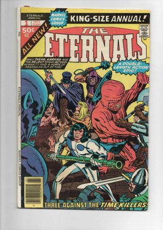 The Eternals 2,  4,  5,  & Annual 1 Comics From 1976.  Jack Kirby.  Only $9.  95
