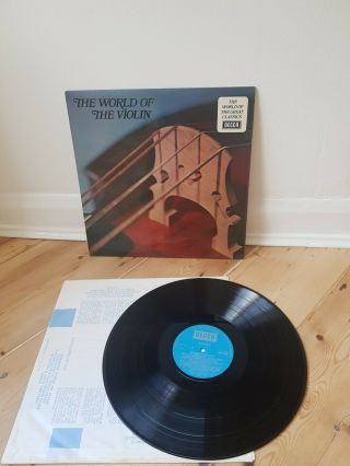 Uk Nm Decca Spa 350 Stereo The World Of The Violin Vinyl Lp