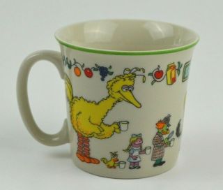 Gorham 1976 Sesame Street Muppets Cup Mug Fine China CTW Vintage 3