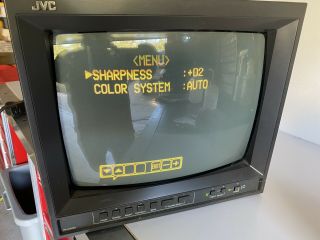 Jvc Tm - A130su 13” Vintage Crt Gaming Monitor