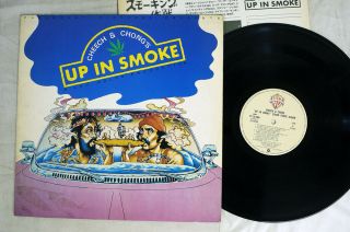 Ost Cheech & Chong " Up In Smoke " Warner P - 11458 Japan Vinyl Lp