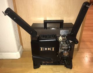 Vintage Eiki Sl - 0 Desktop Slot Load 16mm Film Movie Projector Power