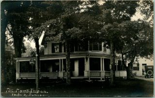 Vintage 1920s Rppc Real Photo Postcard " The Monadnock " House View - Duncan Photo