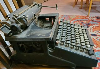 Antique Typewriter The Smith Premier no 10 made in USA vintage office decor 2
