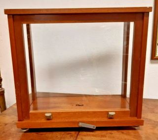 Vintage Wood And Glass Instrument/display Case